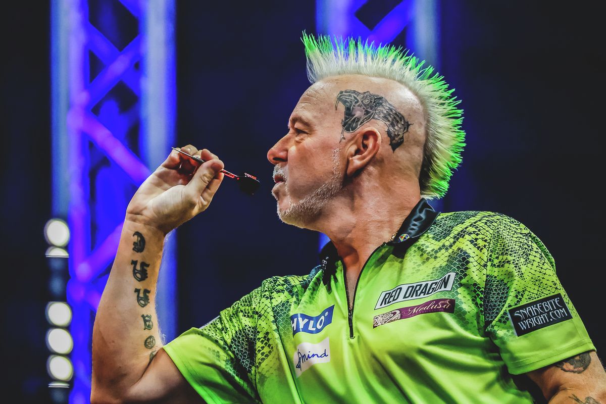 A Hungarian Darts Trophy második körében kiesett Peter Wright.
