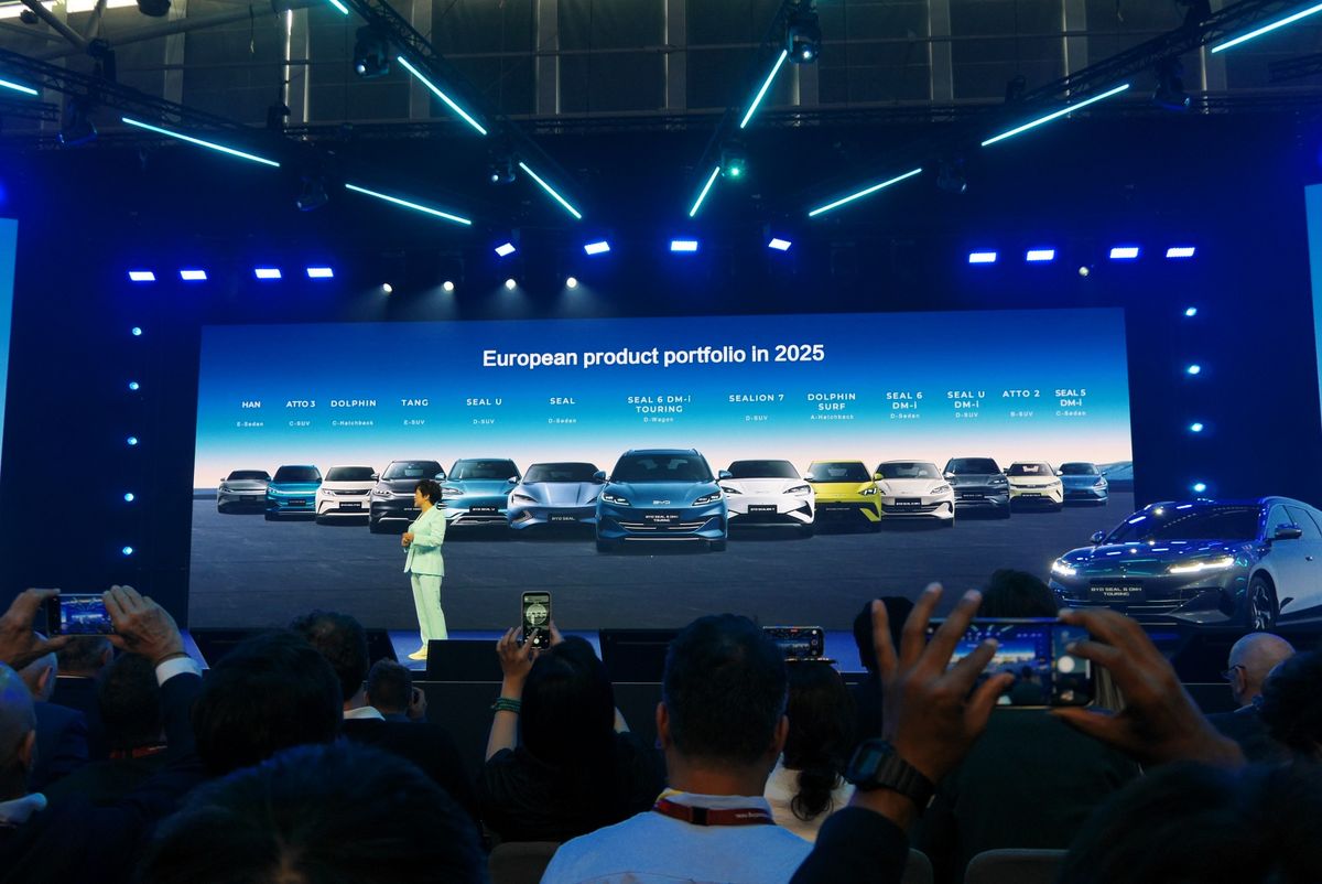 BYD Müncheni Autószalon