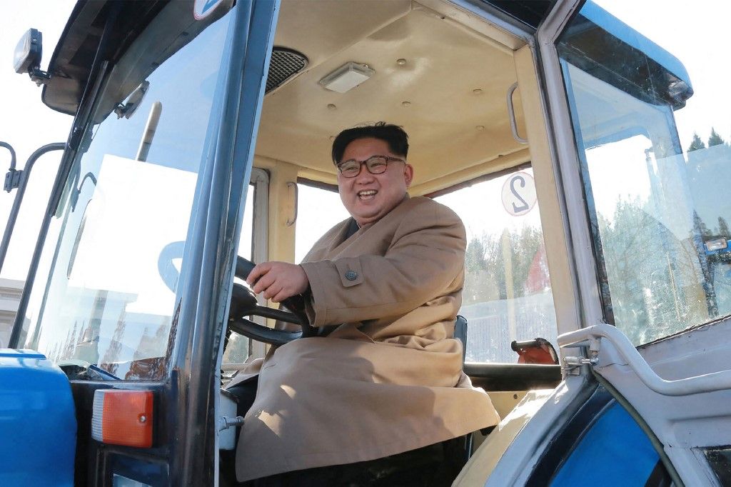 Kim Dzsongun észak-koreai vezető