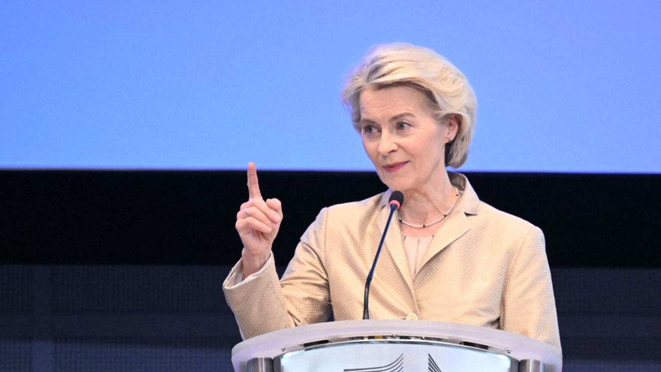 Ursula von der Leyen, az Európai Bizottság elnöke (Fotó: AFP)