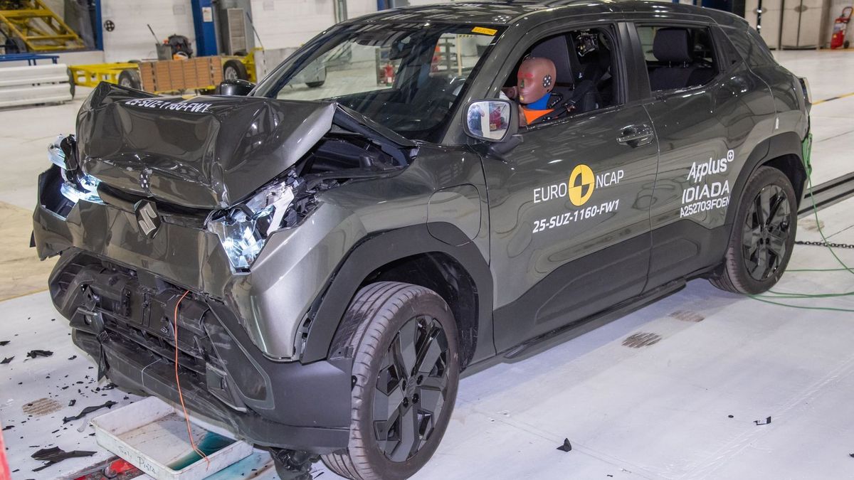 Jól szerepelt az új Suzuki a törésteszten, de így sem kapott öt csillagot