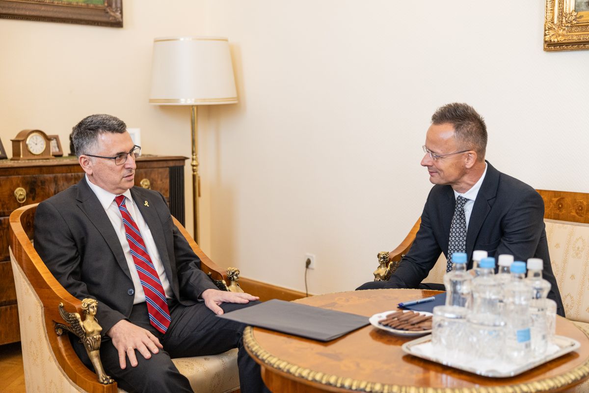 Szijjártó Péter fogadja Gideon Saar urat, Izrael Állam külügyminiszterét