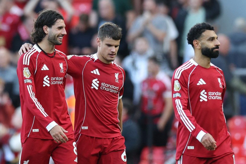 Szoboszlai Dominik és Kerkez Milos is részt vett a Liverpool verekedős edzésén