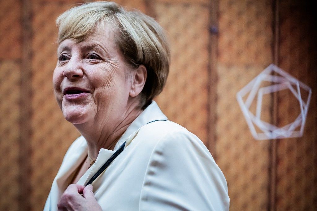 Angela Merkel (Fotó: CHRISTOPH SOEDER / DPA)