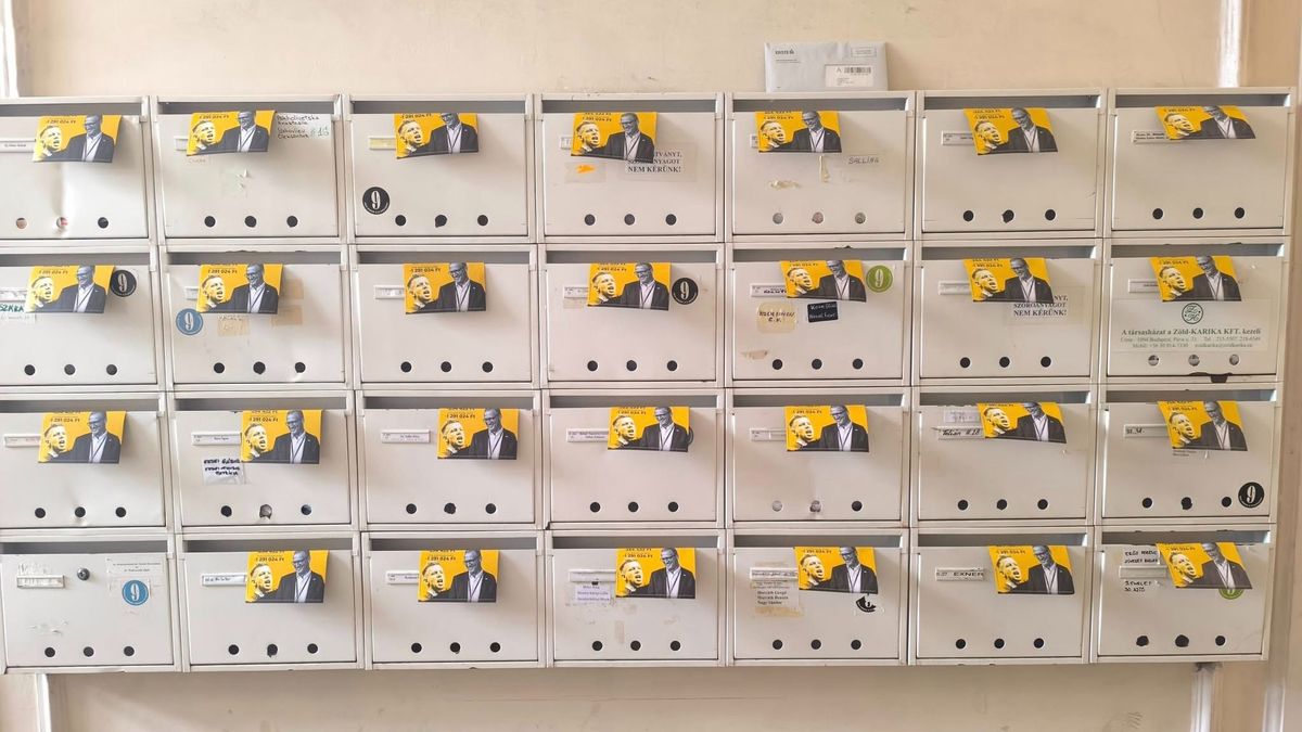 Kilopta a postaládákból a Tisza-adóról tájékoztató szórólapokat egy momentumos