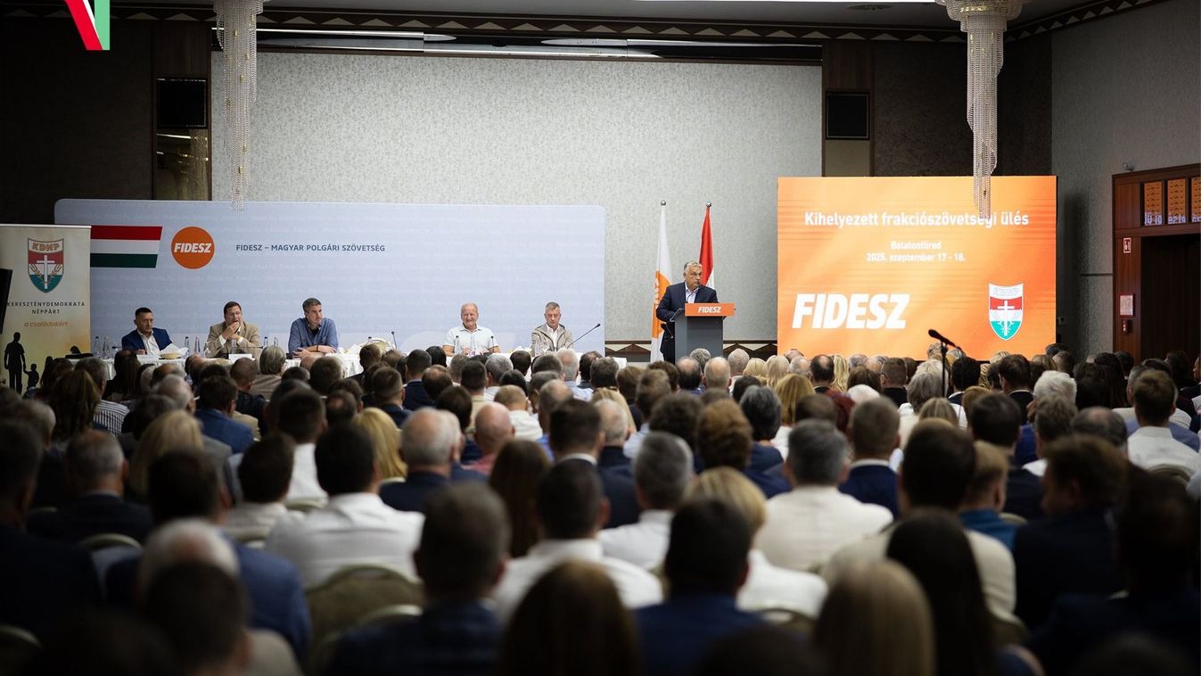Orbán Viktor, frakcióülés