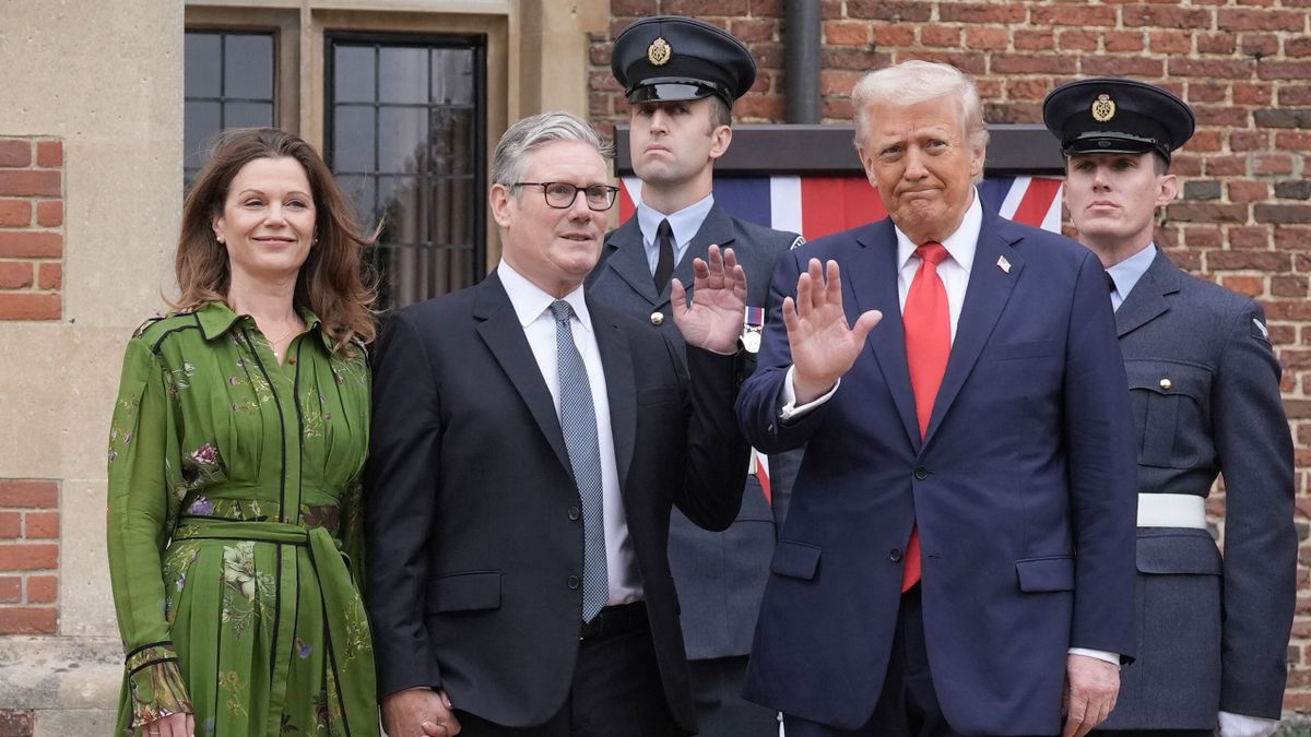 Tegnap a képeké, ma a szavaké a főszerep Trump látogatásán