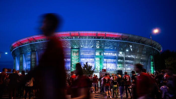 Magyarország - Portugália vb-selejtező szurkolók