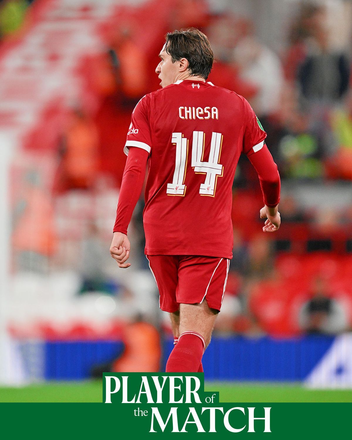 Federico Chiesa remek formát mutat a Liverpool csapatában 