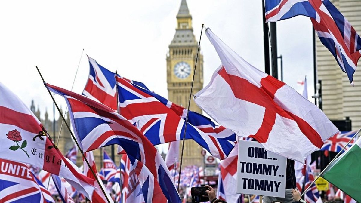 Tüntetés és ellentüntetés is volt Londonban