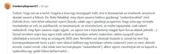 A Reddit elnevezésű közösségi oldalon is kiakadtak Magyar Péterék tervezett adóemelése miatt (Forrás: Reddit/Mandiner)