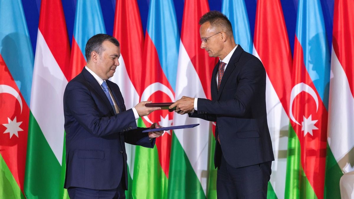 Szijjártó Péter: Minden adott a magyar–azeri gazdasági kapcsolatok fejlesztéséhez