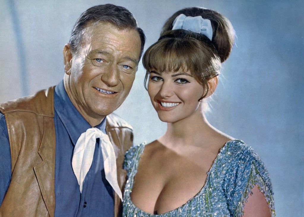 Circus World - Le plus grand cirque du monde 1964 directed by Henry Hathaway; Samuel Bronston Production / Paramount Pictures; John Wayne; Claudia Cardinale COLLECTION CHRISTOPHEL / RnB (Photo by Samuel Bronston Production / Par / Collection ChristopheL via AFP)