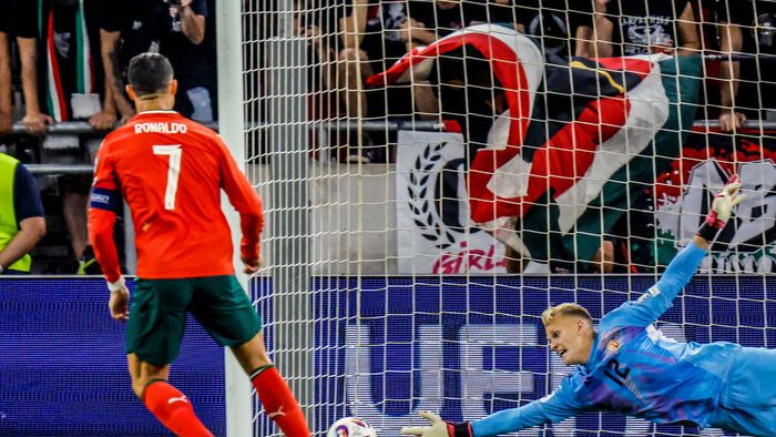 Magyarország - Portugália vb-selejtező Ronaldo