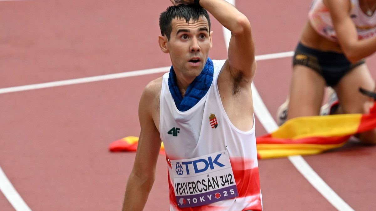 Venyercsán Bence a tokiói atlétikai vb-n