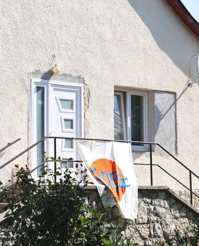 Fidesz zászló Kötcse