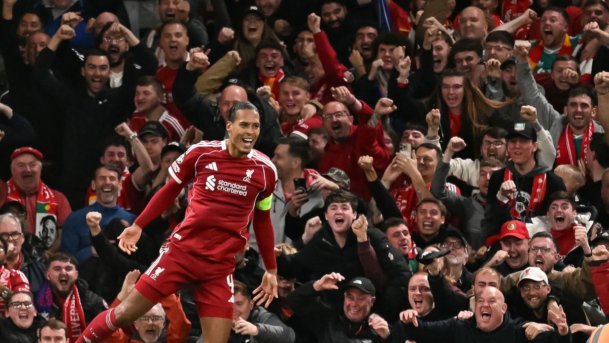 Virgil van Dijk a Liverpool szurkolóinak nagy kedvence, akik szomorúak voltak a védő helyezése miatt az Aranylabda-szavazáson.