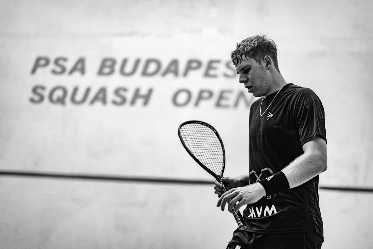 Nagy céljai vannak Farkas Balázsnak a Budapest Squash Openen való kiesése után