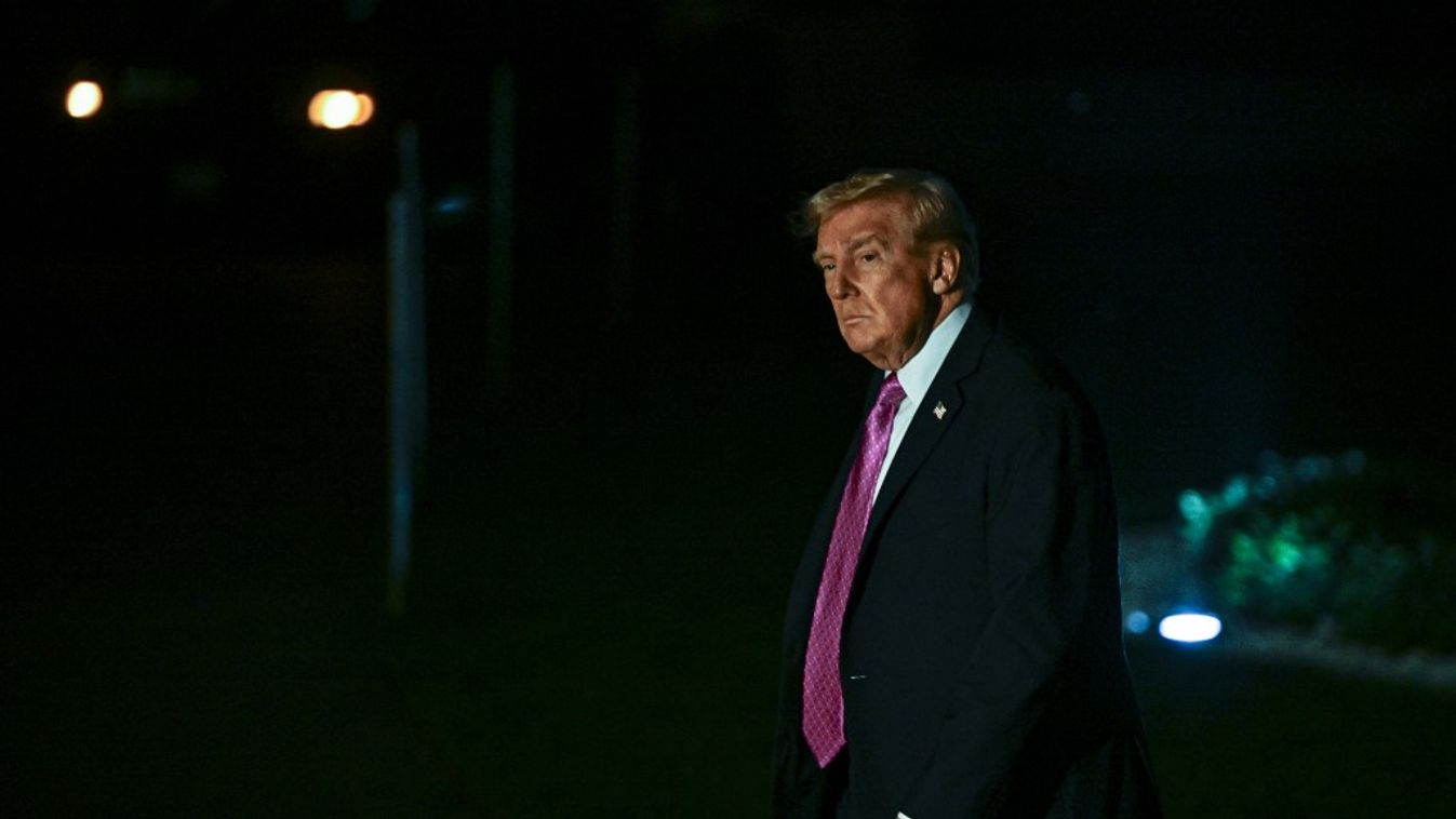 Donald Trump amerikai elnök (Fotó: AFP)