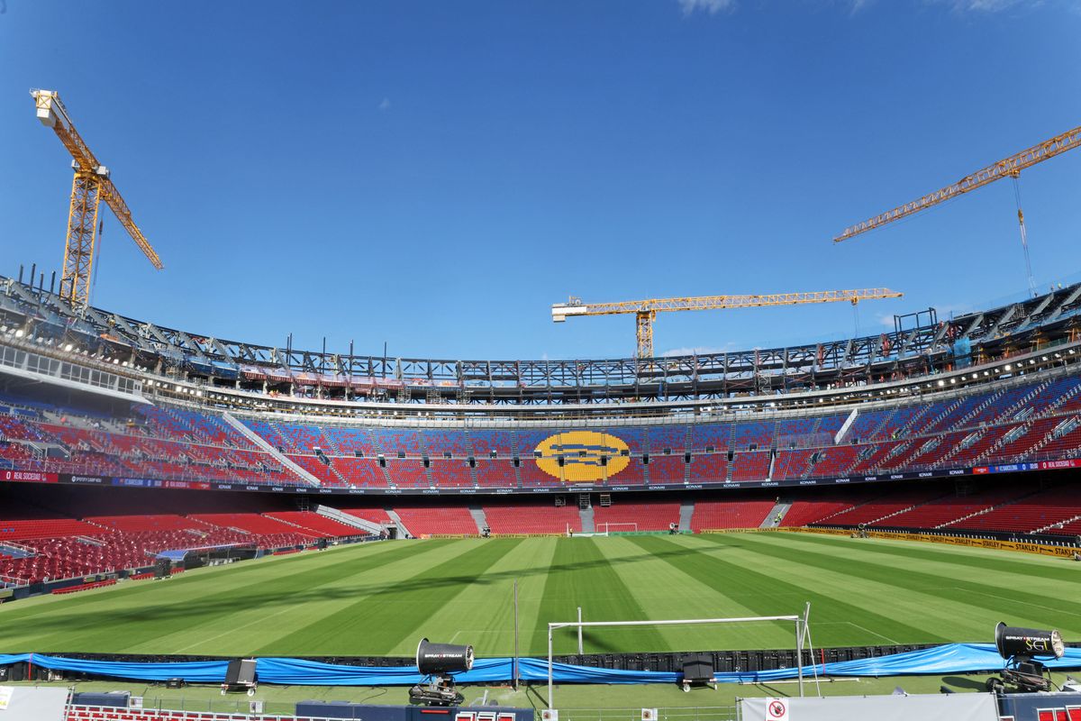 A Camp Nou látképéhez továbbra is hozzátartoznak a daruk, Lamine Yamal és társai még mindig nem térhetnek vissza a Barcelona stadionjába