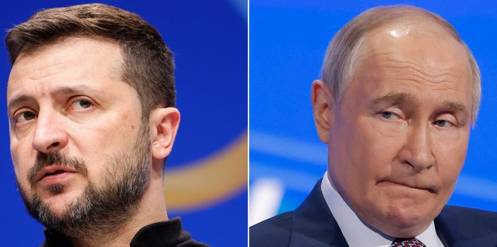 Trump szerint felfoghatatlan a gyűlölet Zelenszkij és Putyin között (Fotó: AFP)