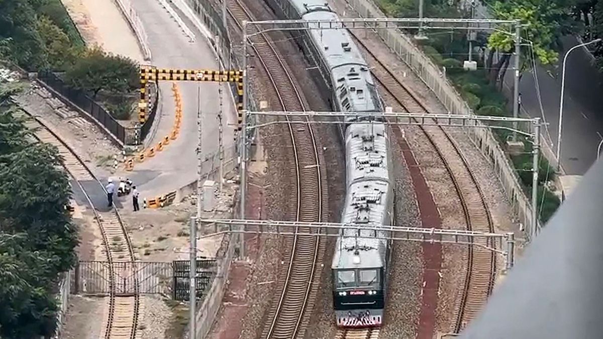 Kim Dzsong Un vonata megérkezett Pekingbe