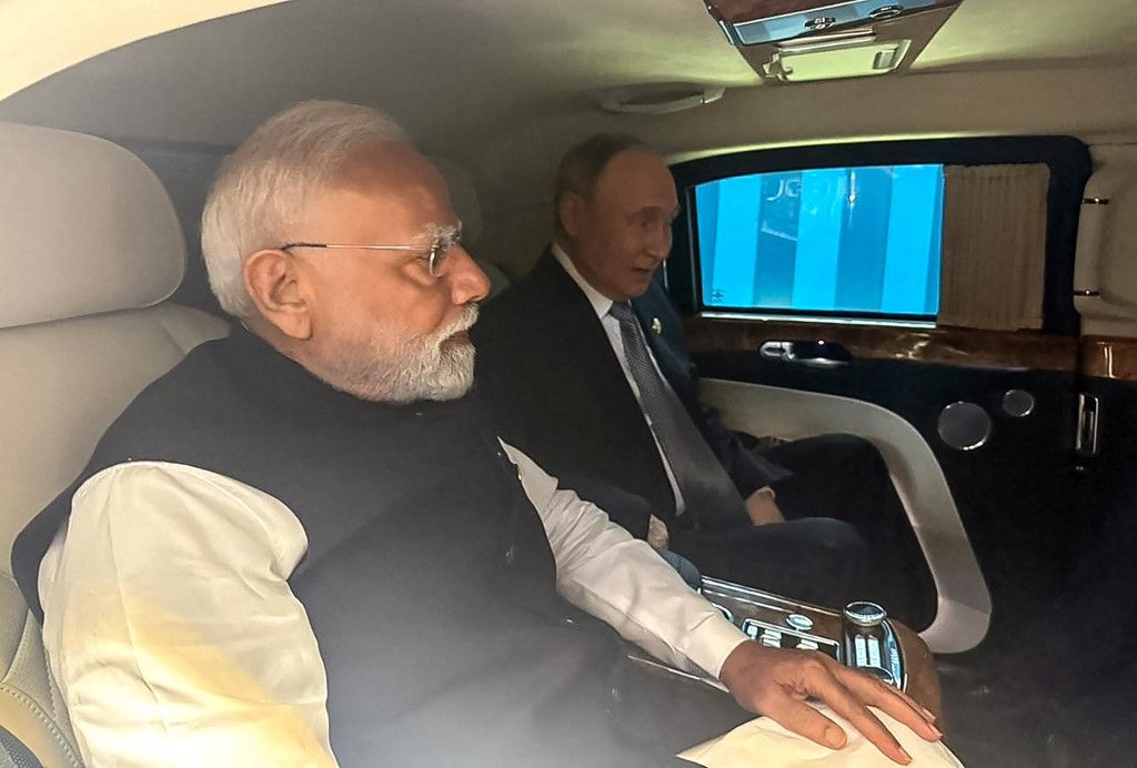 Deák Dániel: Mindig azt hajtogatják a nyugati politikusok, hogy Oroszország elszigetelődöt (Fotó: - / X account of India's Prime Minis)