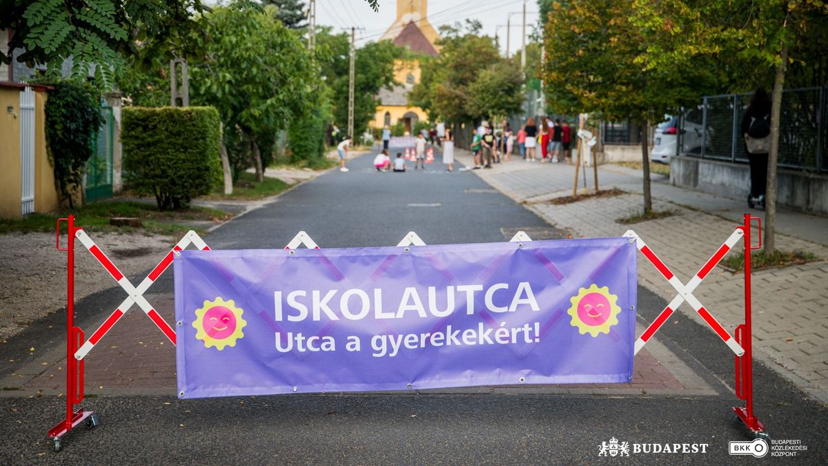 Kezdődik Budapesten az Iskolautca-program, mutatjuk a részleteket