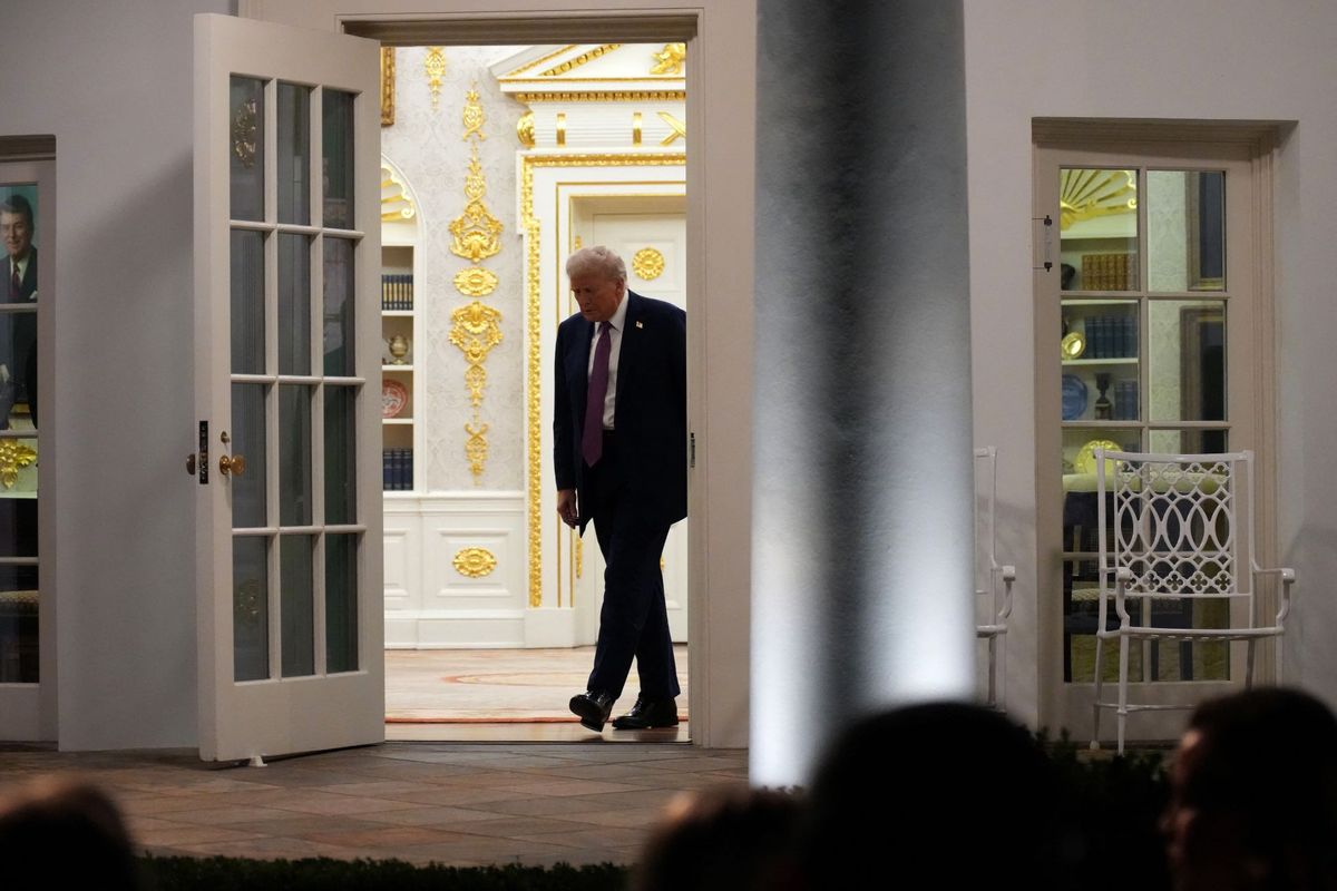 Donald Trump reagált arra, hogy Brüsszel ismét bírságot szabott ki a Google-re Fotó: AFP
