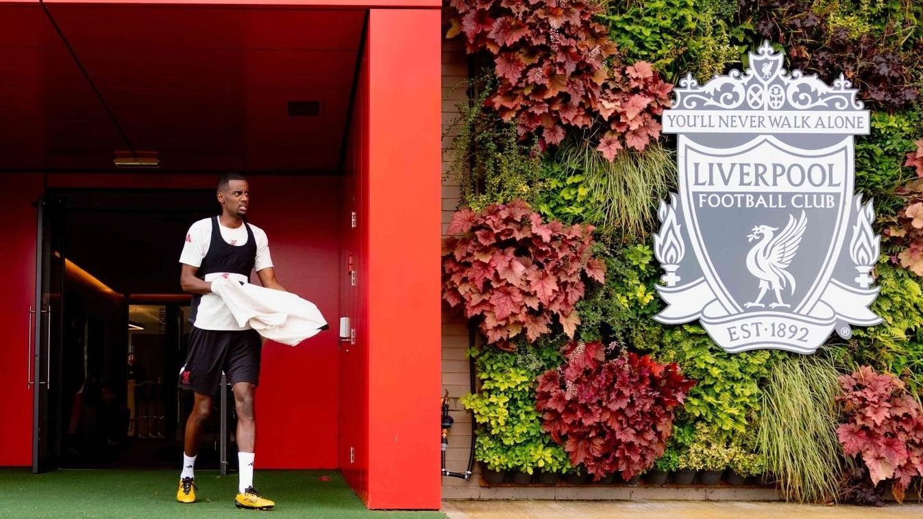 Alexander Isak túl van első liverpooli edzésén