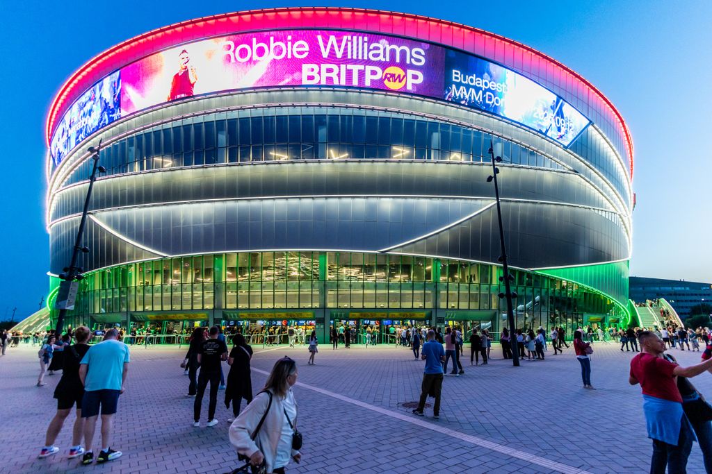Robbie Williams koncert az MVM dómban