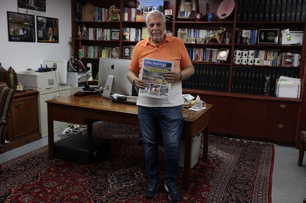 Osama A. Siblani, aki miatt kirobbant a vita Dearborn városi tanácsának ülésén