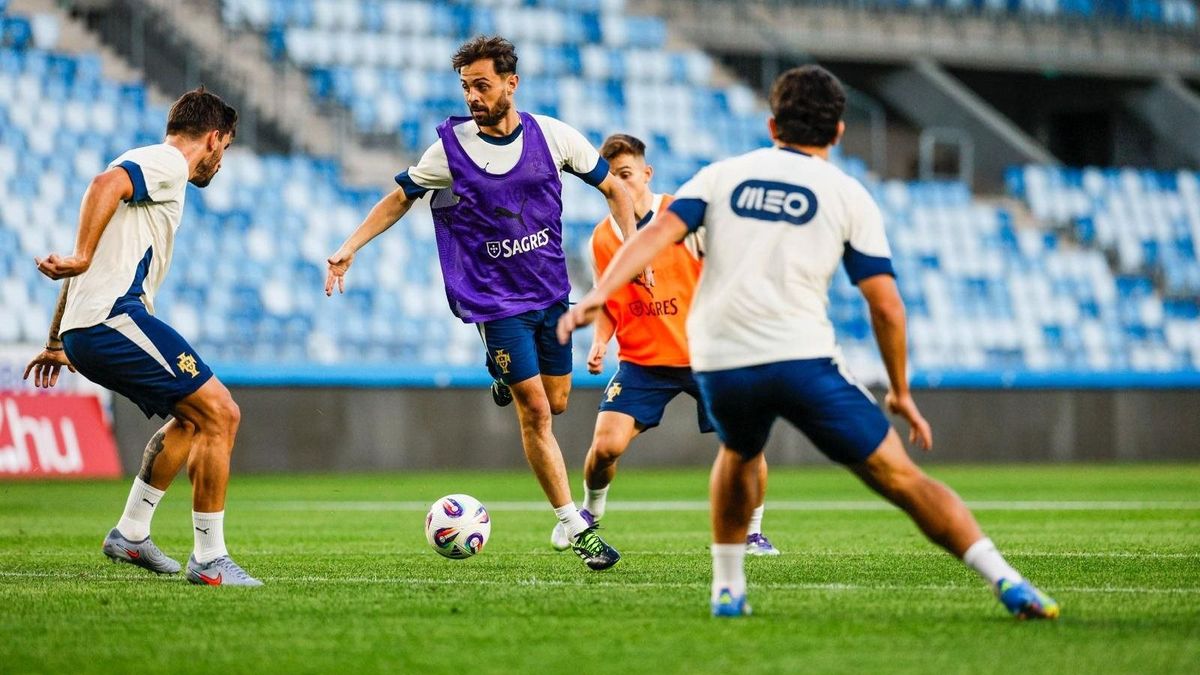 Portugália titokban itt edzett Budapesten, Szoboszlainak tetszik Ronaldo videója