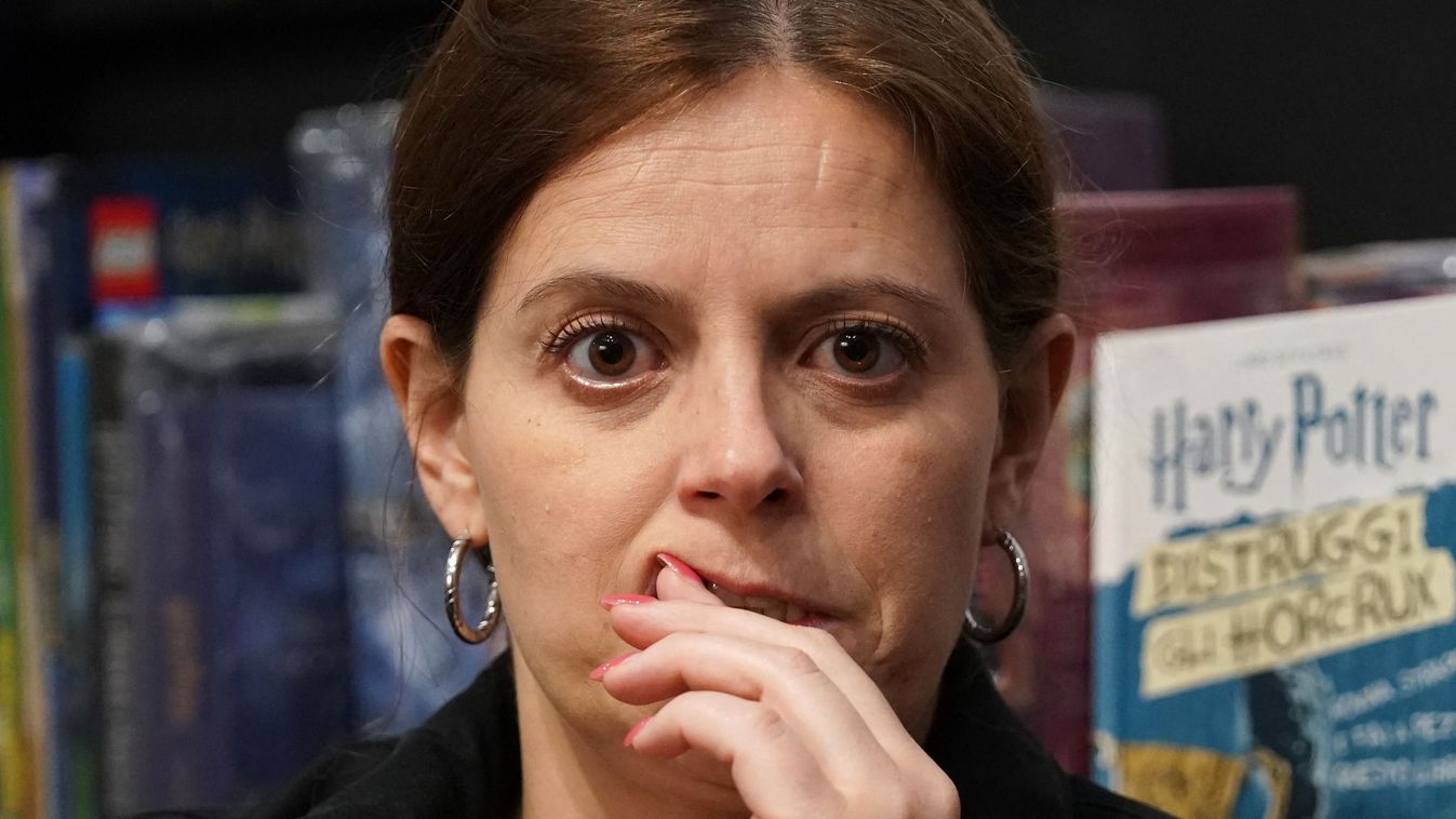 Ilaria Salis szélsőbaloldali európai parlamenti képviselő