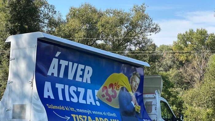 Fidesz plakátok Kötcsén