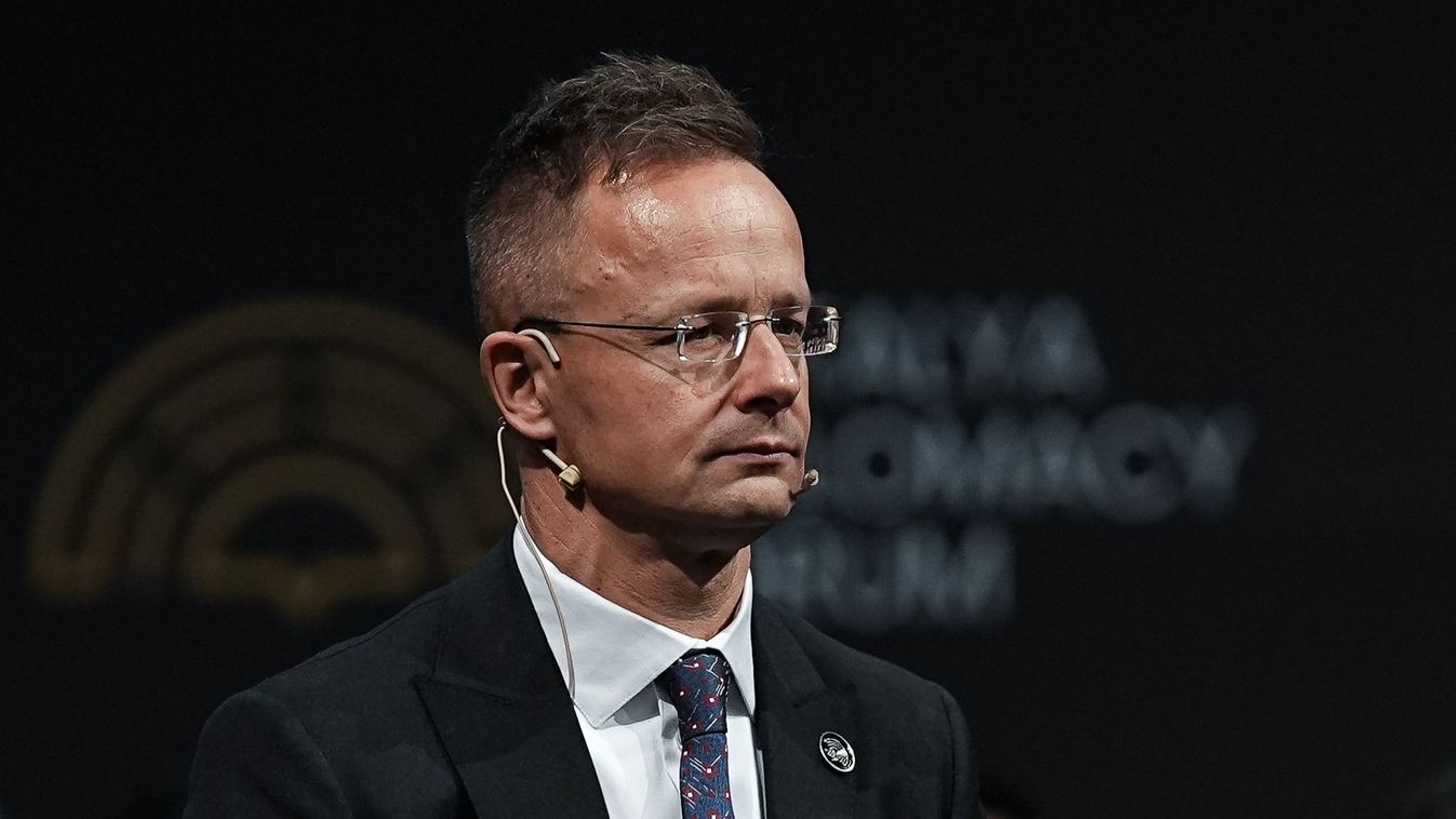 Szijjártó Péter külgazdasági és külügyminiszter (Fotó: AFP)