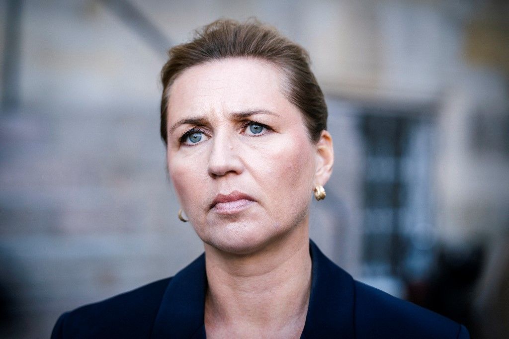  Mette Frederiksen riasztó figyelmeztetést küldött a drónok miatt (Fotó: AFP)