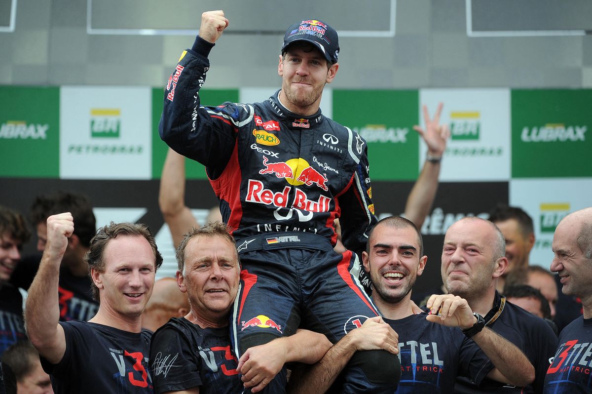 Sebastian Vettel kétszer is nagy hátrányt ledolgozva lett világbajnok
