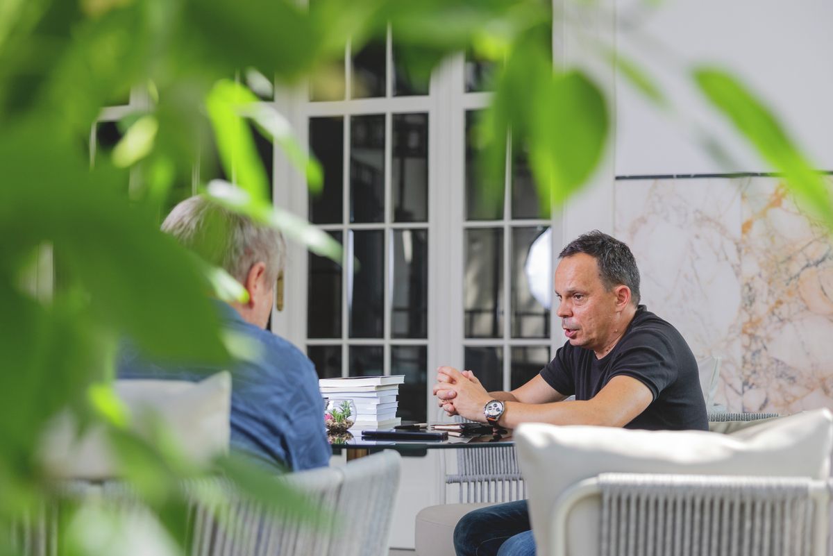 G. Fodor Gábor magyar politológus, a XXI. Század Intézet stratégiai igazgatója, Akadémiai Ifjúsági Díjas.
2025.09.04 Budapest
Fotó: Csudai Sándor

A képen: G. Fodor Gábor