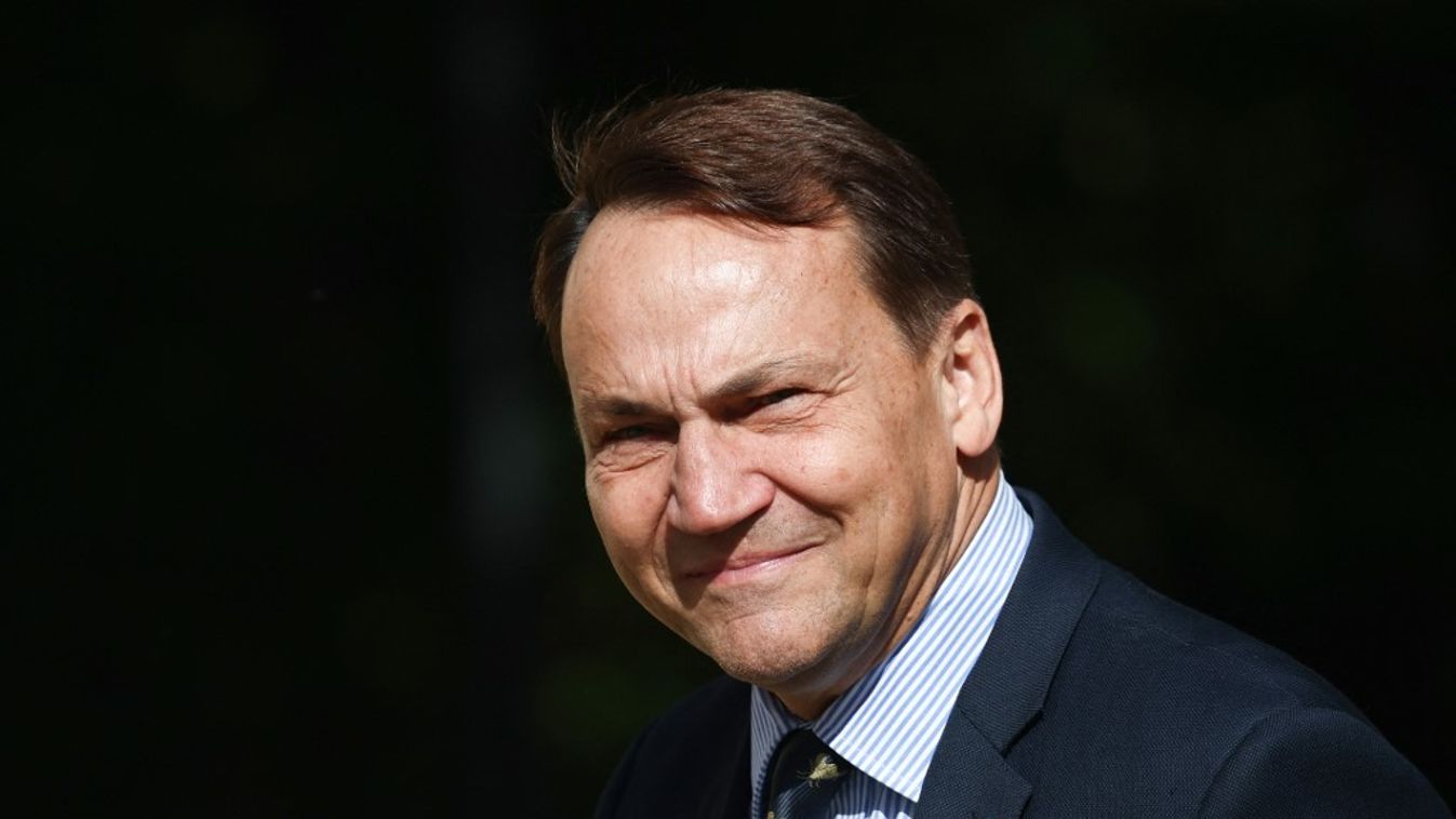 Radoslaw Sikorski lengyel külügyminiszter (Fotó: AFP)