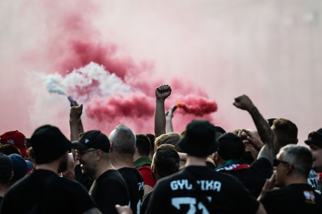 Magyarország - Portugália vb-selejtező szurkolók