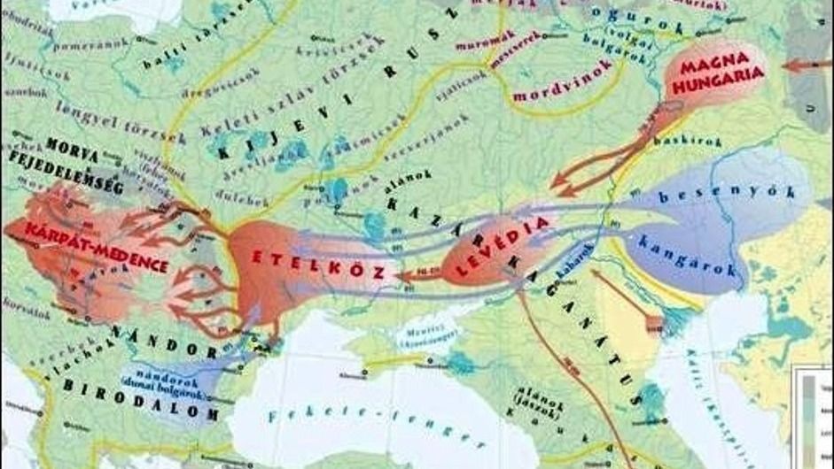 Levédia a térképen. forrás: történelem-mindenkinek.blog.hu