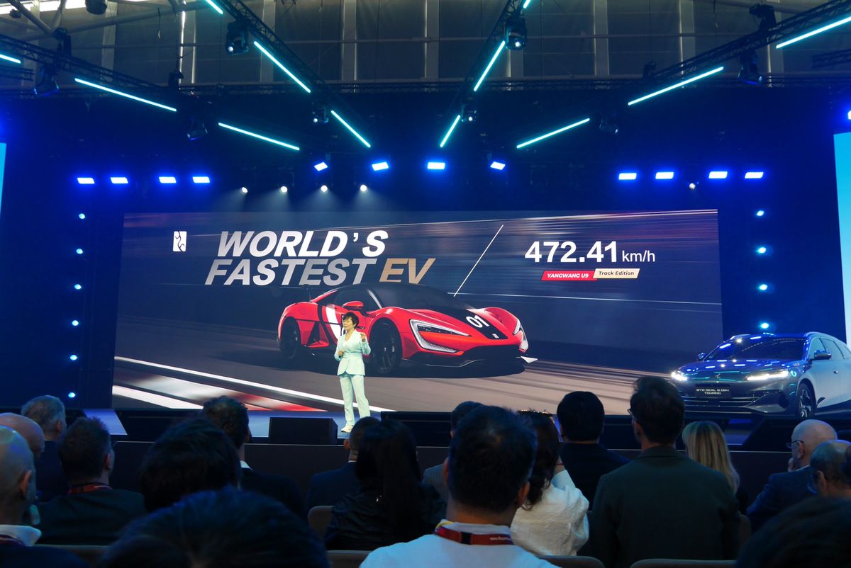 BYD Müncheni Autószalon