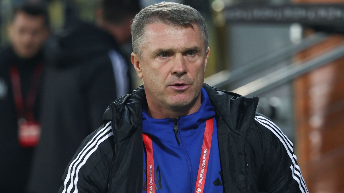 Az ukránok szövetségi kapitánya Szerhij Rebrov már nagyon várja a franciák elleni meccset. 