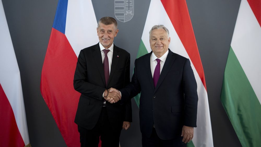 Orbán Viktor és Andrej Babis