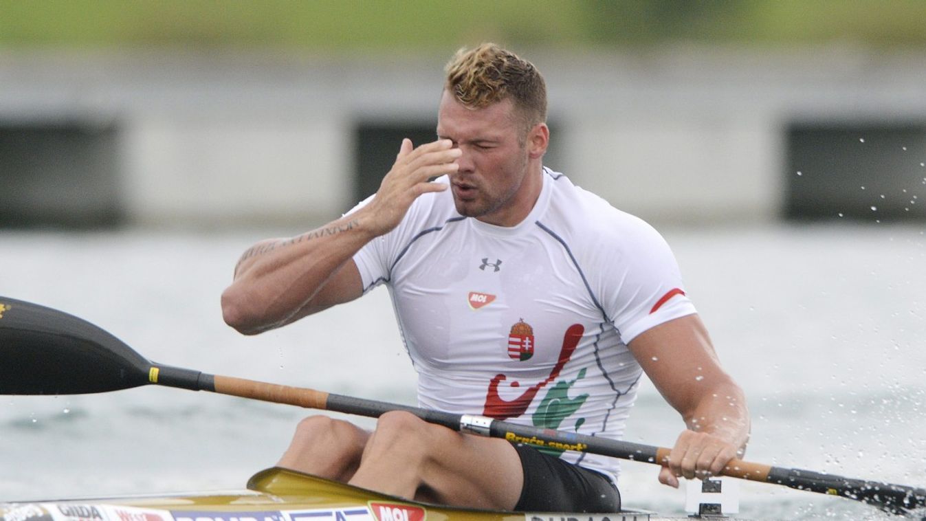 Dudás Miklós kétszáz méteren hatodik lett a londoni olimpián Fotó: Kovács Tamás Forrás: MTI