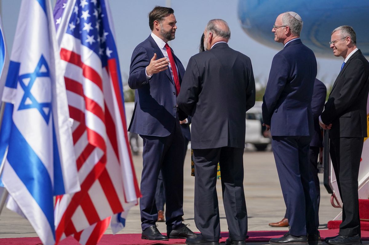 J. D. Vance Izraelben