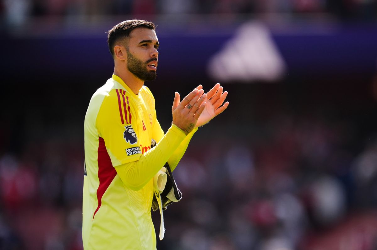 Arsenal goalkeeper David Raya following the Premier League match at the Emirates Stadium, London. Picture date: Saturday September 13, 2025.