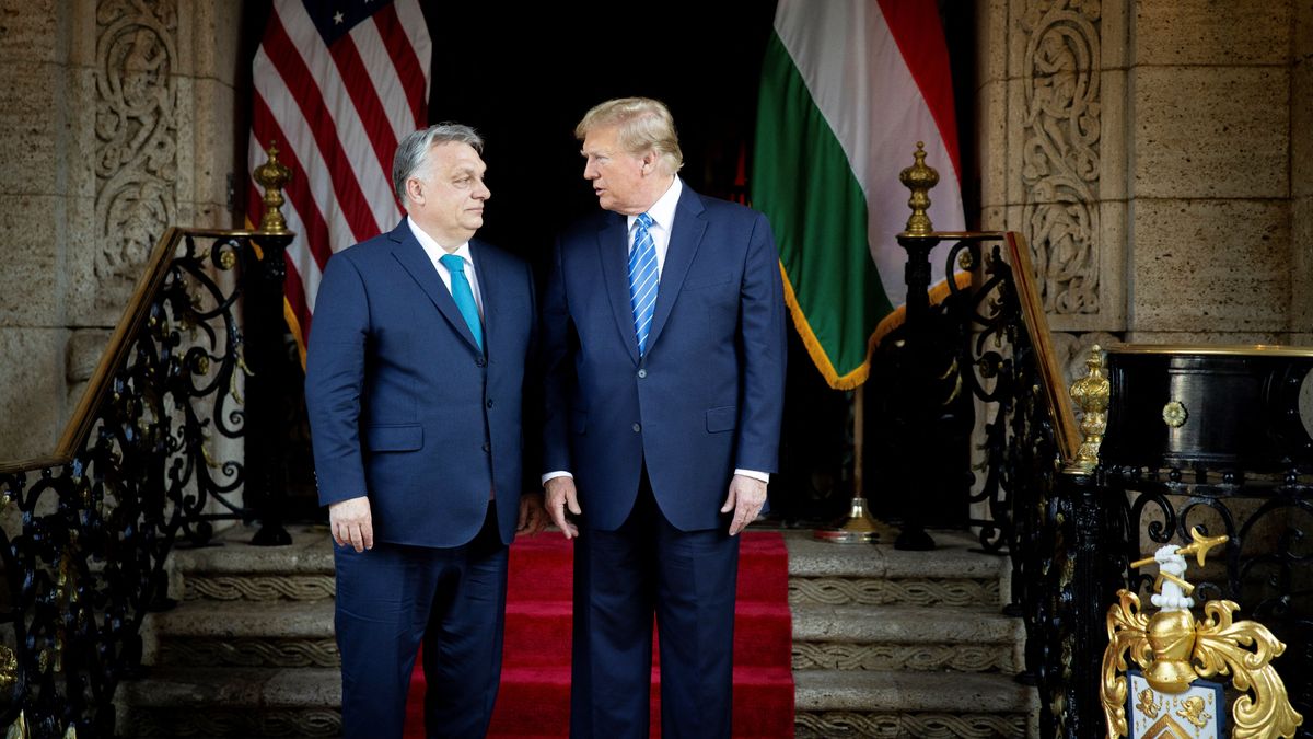 Trump újra kiállt Orbán Viktor mellett