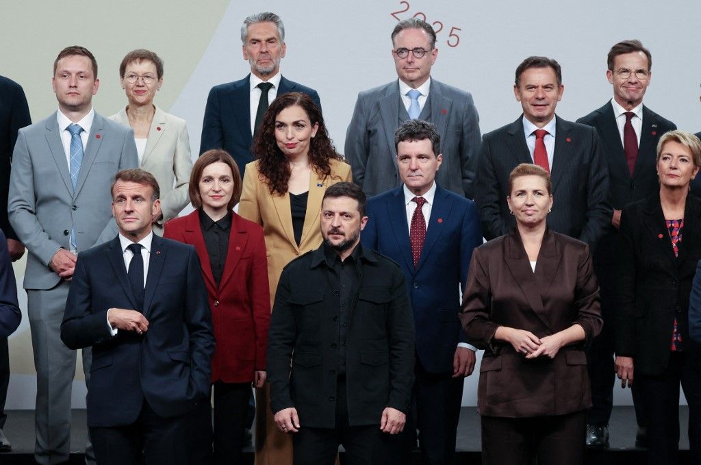 Brüsszel most is azon dolgozik, hogy megerősítse Kijev pozícióját (Fotó: LUDOVIC MARIN / AFP)